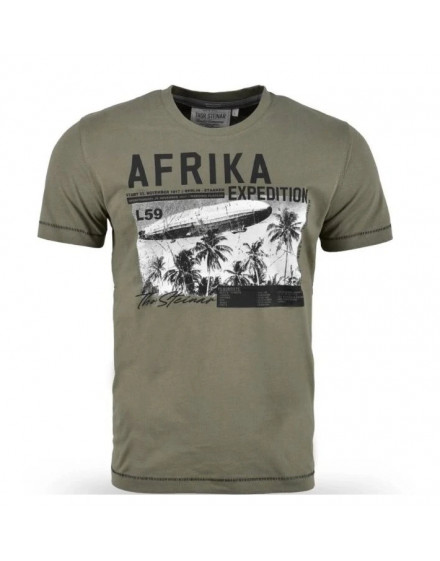 Thor Steinar Tričko South Africa olive