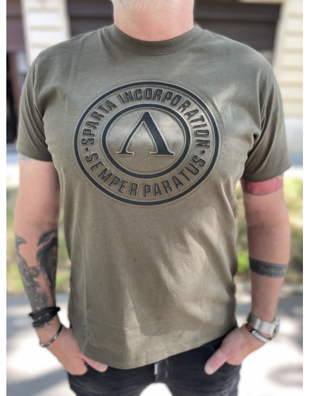 Semper Paratus Pánské Tričko 50005 olive
