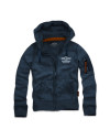 Semper Paratus ZIP mikina 30005 navy