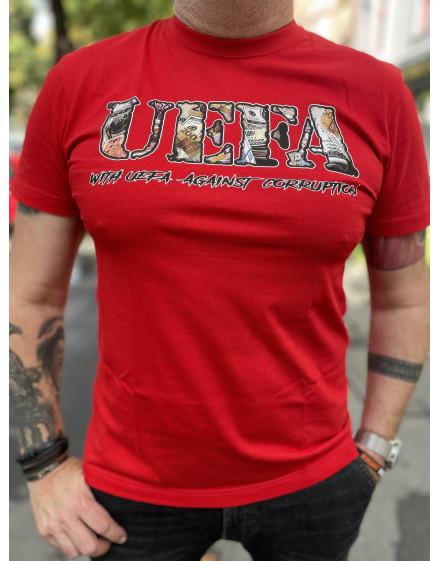 3rd Half triko UEFA red