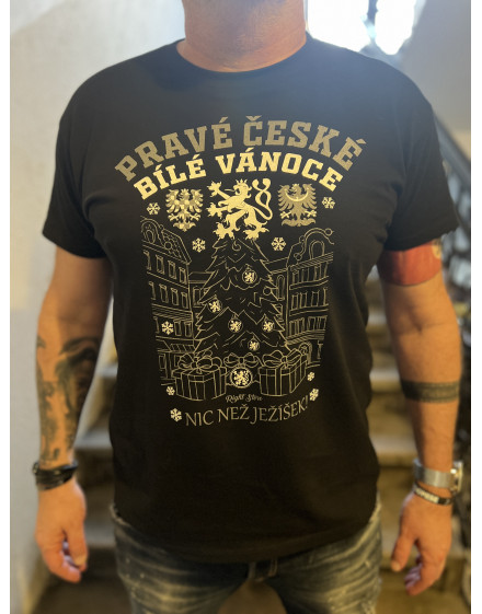 Pánské triko NIC NEŽ JEŽÍŠEK!