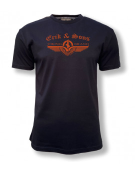 Erik and Sons triko HITRA schwarz