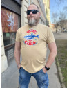 RW Pánské Tričko ŽRALOK sand