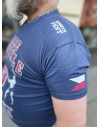 RW Pánské Tričko BARE KNUCKLE navy