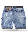 Thor Steinar CARGOJEANSSHORTS RYDAL denim-lightblue
