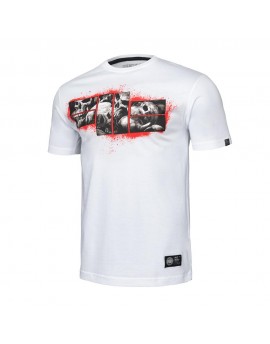 Pánské triko Pitbull West Coast Skull Logo white