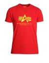 Pánské Basic T-Shirt Alpha Industries red