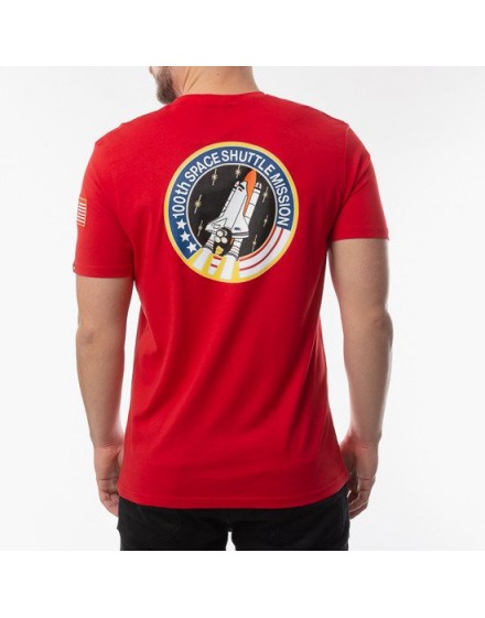 Pánské triko Alpha Industries Space Shuttle T speed red