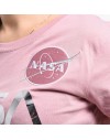 Alpha Industries dámské triko NASA PM pink
