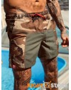 Pánské koupací šortky Alpha Industries Camo Swim Short wdl