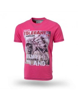 Thor Steinar pánské triko Tolerant pink