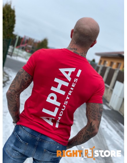 Alpha Industries pánské triko Backprint