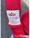 Alpha Industries pánská mikina Alpha Hoody speed red