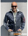 Alpha Industries pánský bomber MA-1 D-Tec SE rep. blue/reflective
