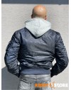 Alpha Industries pánský bomber MA-1 D-Tec SE rep. blue/reflective