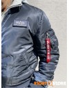 Alpha Industries pánský bomber MA-1 D-Tec SE rep. blue/reflective