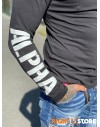 Alpha Industries pánské triko Sleeve Print Heavy LS