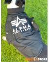 Alpha Industries bomber pro psy MA-1 Dog Jacket Backprint