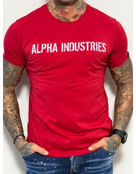 Alpha Industries pánské triko RBF Moto T red