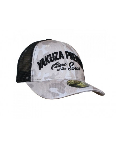 Kšiltovka Yakuza Premium Trucker Cap 3372 pouštní kamufláž