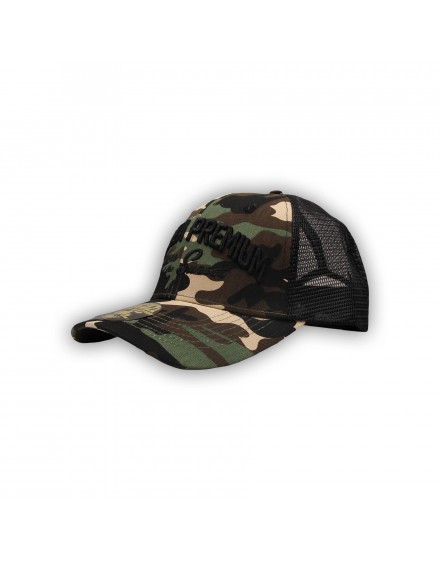 Yakuza Premium kšiltovka Trucker Cap 3372 woodland camo