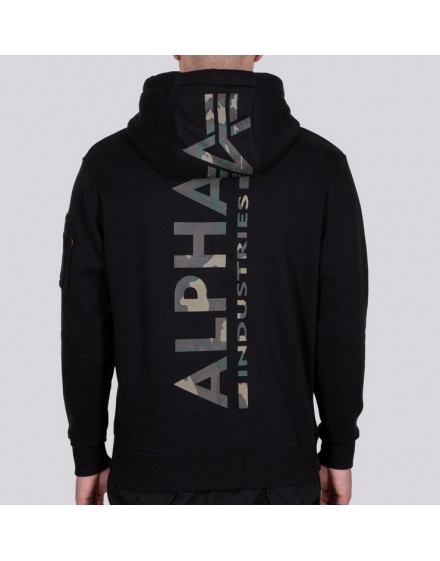 Alpha Industries mikina Back Print Hoody Camo