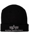 Alpha Industries dámský kulich 3D Beanie Wmn black/silver