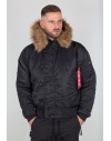 Alpha Industries pánská zimní bunda PPS N2B blc/reflc.