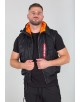 Hooded MA-1 Vest black