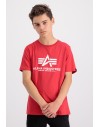 Alpha Industries dětské tričko Basic T Kids speed red