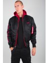 Pánský bomber Alpha Industries MA-1 D-Tec SE Black/Red