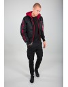 Pánský bomber Alpha Industries MA-1 D-Tec SE Black/Red