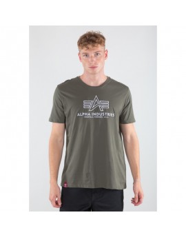 Alpha Industries pámské tričko Basic T Embroidery