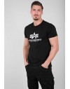 Alpha Industries Pánské tričko Basic black/white