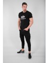 Alpha Industries Pánské tričko Basic black/white