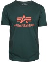Alpha Industries Pánské tričko Basic Dark petrol