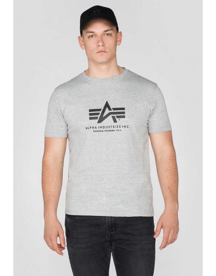 Alpha Industries Pánské tričko Basic Grey heather