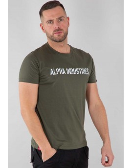 Alpha Industries pánské triko RBF Moto Olive