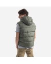 Alpha Industries Hooded Puffer Vest FD greyblack