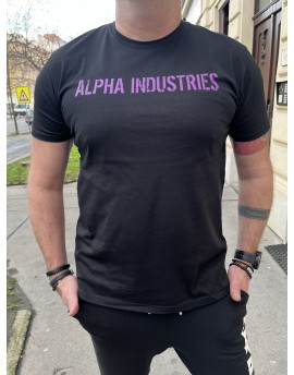 Alpha Industries pánské triko RBF Moto Black/Dark mag.