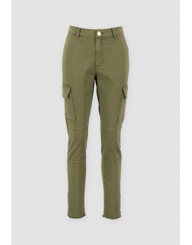 Alpha Industries dámské Cargo Zip Pant Olive