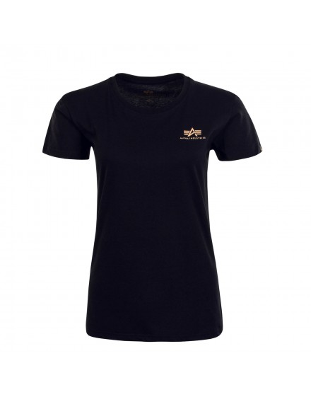 Alpha Industries dámské tričko Basic T Small Logo Wmn black
