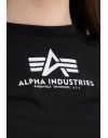 Alpha Industries Dámský Knotted Crop T wmn Black