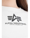 Alpha Industries Dámský Knotted Crop T wmn White