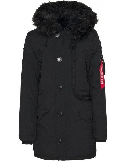 Alpha Industries dámská zimní bunda Polar Jacket all black