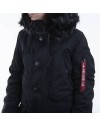 Alpha Industries dámská zimní bunda Polar Jacket all black