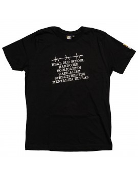 Tričko 3rd Half Real Old School Black