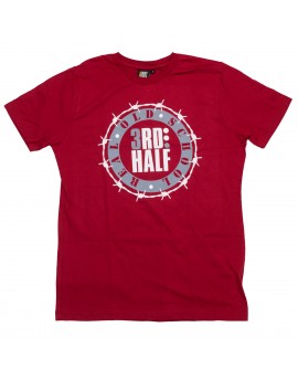 3rd Half logo Real old school Bordo
