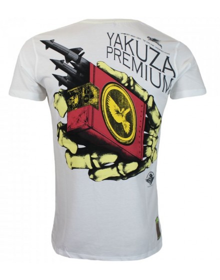 Yakuza Premium Pánské tričko YPS 3515 Bílá
