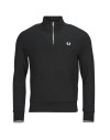 Fred Perry HALF ZIP SWEATSHIRT black